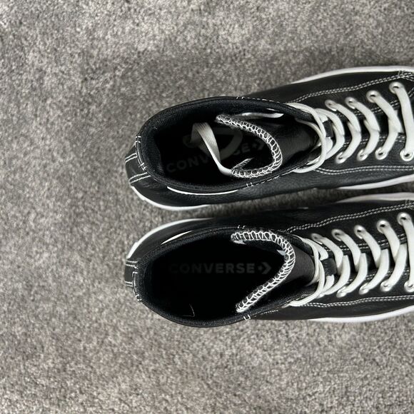 Converse CT All Star Lugged Hi 567164C Women’s Sz 9.5 Black Platform Shoes Used - Picture 10 of 12